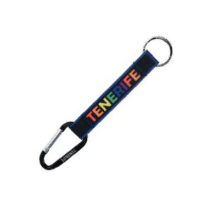 KT005-T Llavero Mosquetón Tenerife Multicolor
