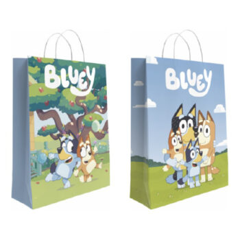 Bolsa Decorada Disney Bluey «S» 24+10×32 cm