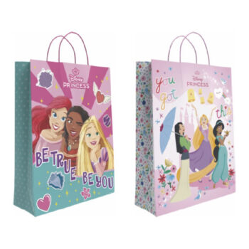 Bolsa Decorada Disney Princess «S» 24+10×32 cm