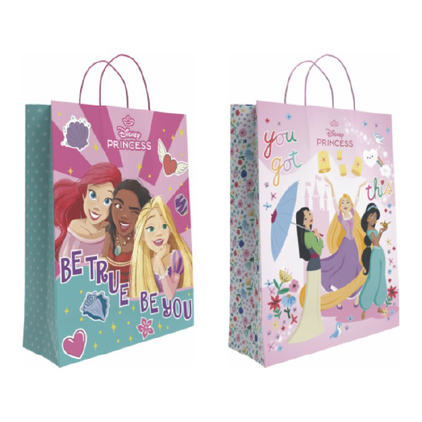 Bolsa Decorada Disney Princess «S» 24+10×32 cm