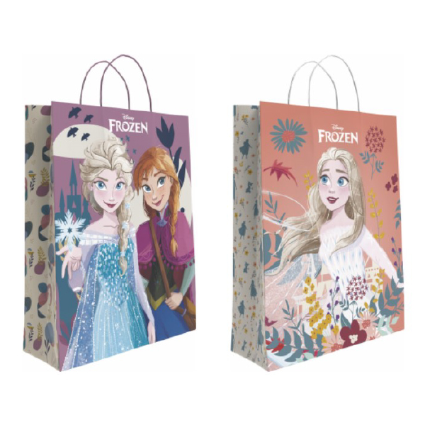 Bolsa Decorada Disney Frozen «S» 24+10×32 cm