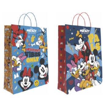 Bolsa Decorada Disney Mickey «L» 32+14×40 cm