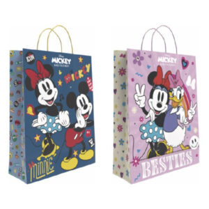 02007152 Bolsa Decorada Disney Mickey & Minnie «L» 32+14×40 cm
