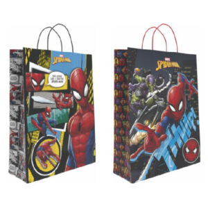 02007153 Bolsa Decorada Disney Spiderman «L» 32+14×40 cm