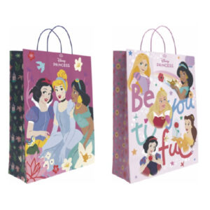 02007154 Bolsa Decorada Disney Princess «L» 32+14×40 cm