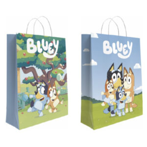 02007156 Bolsa Decorada Disney Bluey «L» 32+14×40 cm