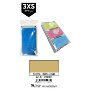 02010001 Pack 12 Sobres Kraft Tamaño "3XS" 8x15 cm