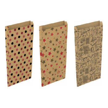 Pack 12 Sobres Decorados Todo Año Tamaño "2XS" 10+3x20 cm