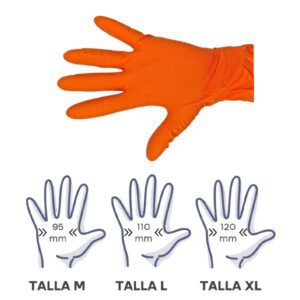 006752 Guantes de Nitrilo Talla "L"