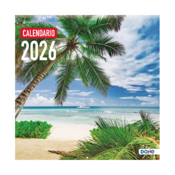 Calendario de Pared Paisajes Exóticos