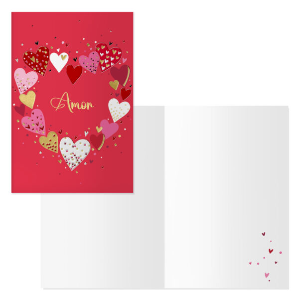 Postal Dohe San Valentín Cupido
