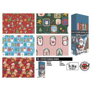 Rollos Navidad Infantil 70 x 200 cm