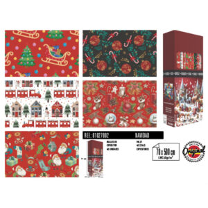 Rollos Navidad 70 x 500 cm
