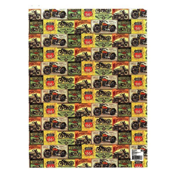 25 Hojas Papel de Regalo en Pliego Nº6
