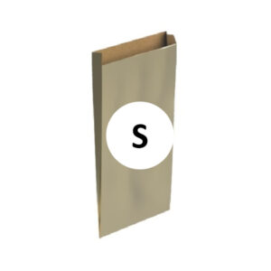 Pack 100 Sobres Kraft Oro Tamaño "S" 15+6x30 cm