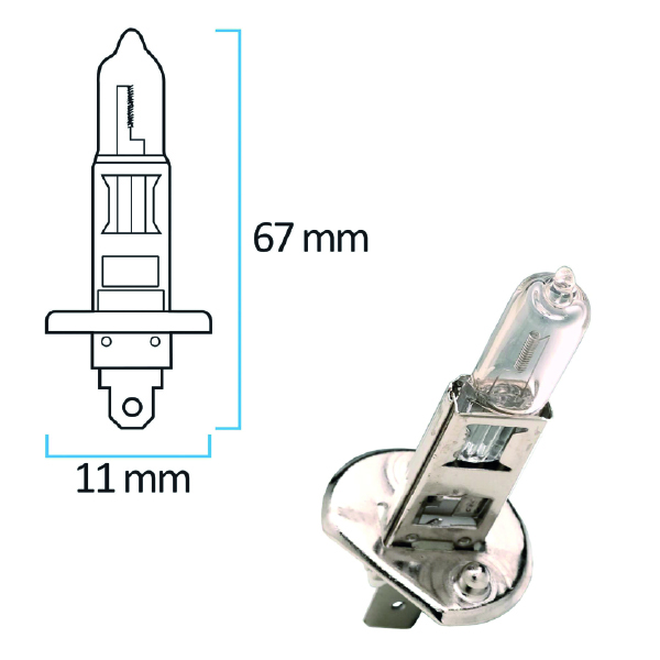 Lámpara Faro Antiniebla Caja 1 UD