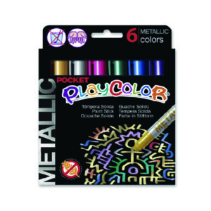 Playcolor Metallic Pocket 6 Colores