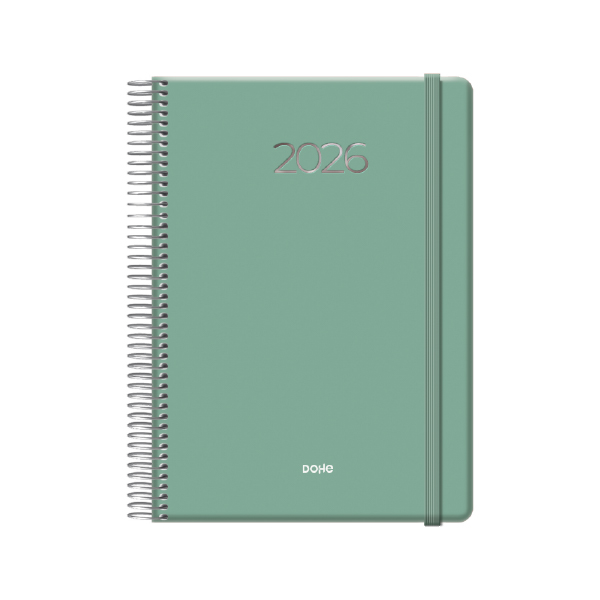 Agenda Denver Espiral Color Verde