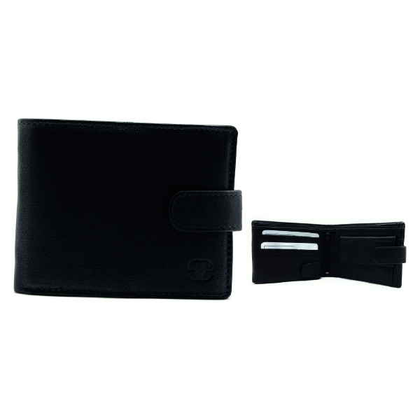 Cartera Piel Lanlan Marrón -17LM