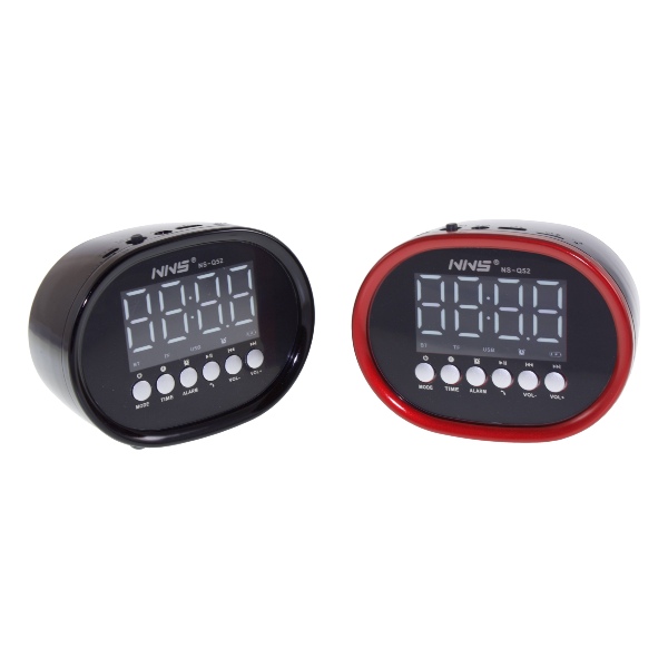Radio - Reloj Texas Roja o Negra
