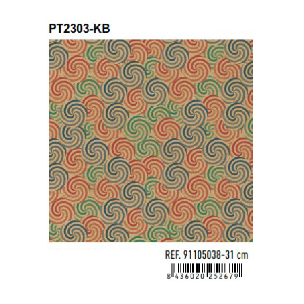 Papel de Regalo Bobinas Basika 31 cm (PT2303-KB)
