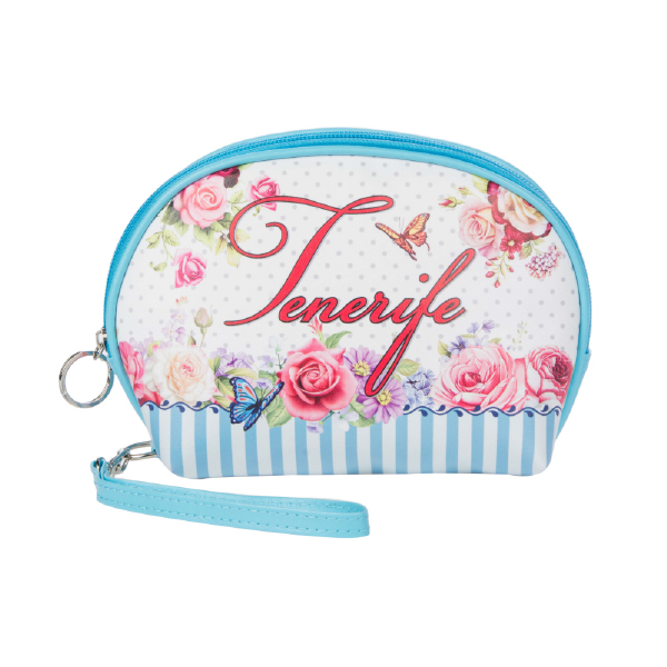 Neceser Redondo Vintage Tenerife Blanco