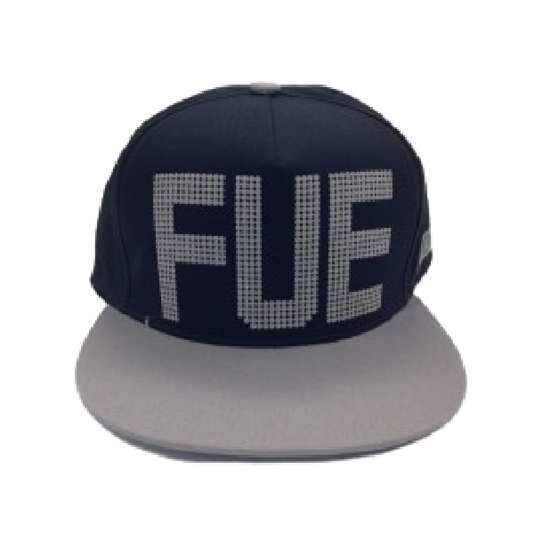 Gorra Flat Fuerteventura Negro/Gris