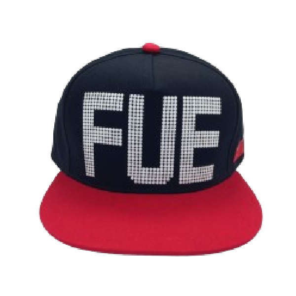 Gorra Flat Fuerteventura Negro/Rojo
