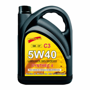 Aceite Motor 5W40 C3 SM-CF / C3 502/505 - 100% Sintético 5 L