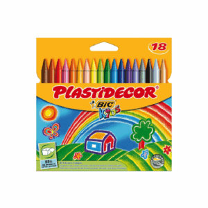 Ceras Plastidecor 18 colores