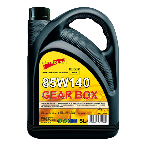 Valvulina Gear 85W140 GL5 - 5 L