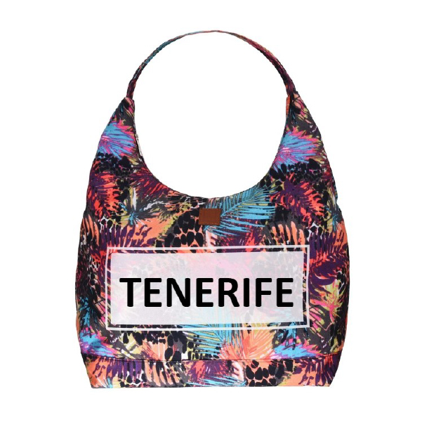 Bolso Góndola Flowers Tenerife Multicolor