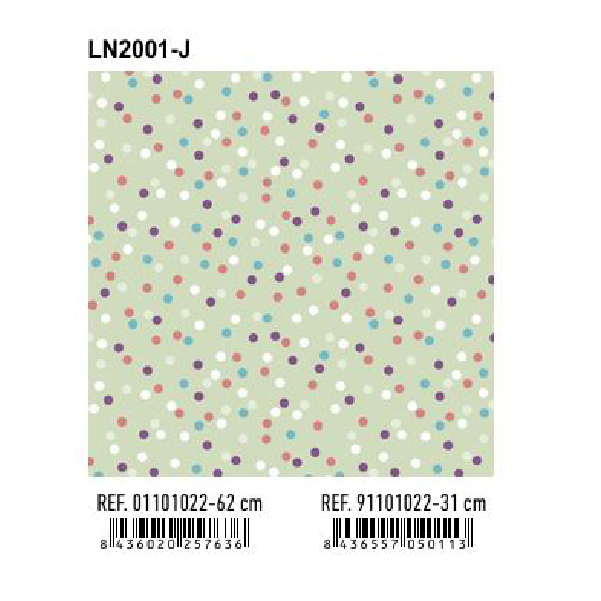 Papel de Regalo Bobinas Basika 62 cm (LN2001-J)
