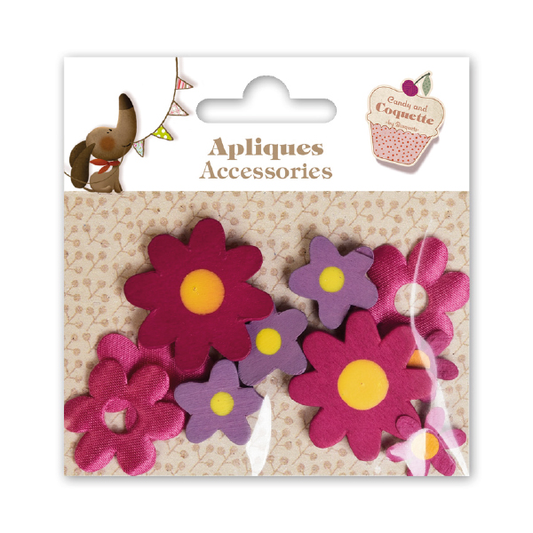 Apliques Accesorios Flores