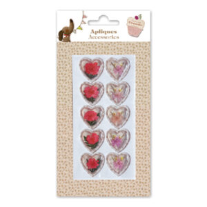 Apliques Accesorios Corazones