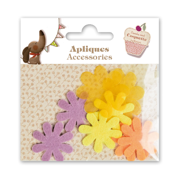 Apliques Accesorios Flores