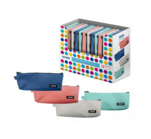 Expositor Portatodos de 1 Cremallera Colores Lisos y Rectangulares