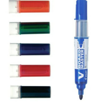 Recargas Rotuladores Pizarra Pilot Color Negro